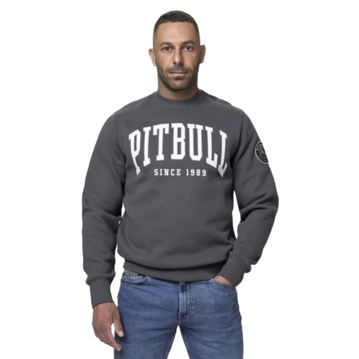 PIT BULL "NORTON" sweatshirt - graphite