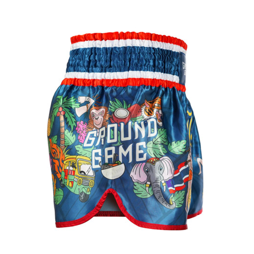 Ground Game Muay Thai Shorts &quot;BANGKOK&quot;