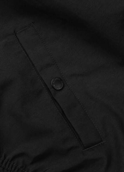 PIT BULL "HOOPER" transitional bomber jacket with hood - black