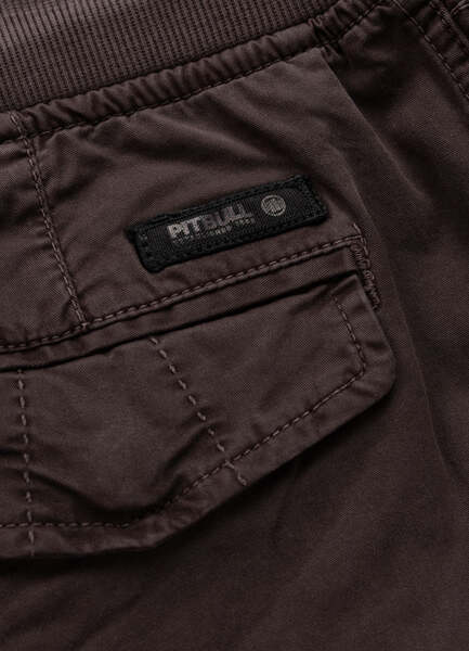 PIT BULL "PROCTOR" Combat Shorts - Brown