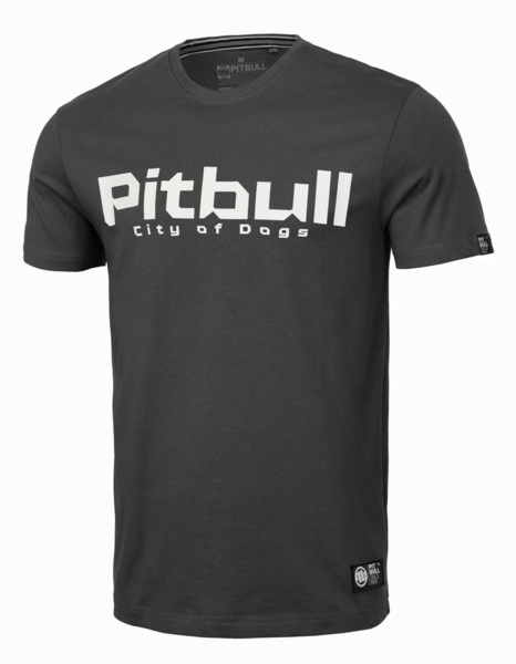PIT BULL &quot;CITY OF DOG&quot; T-shirt - graphite