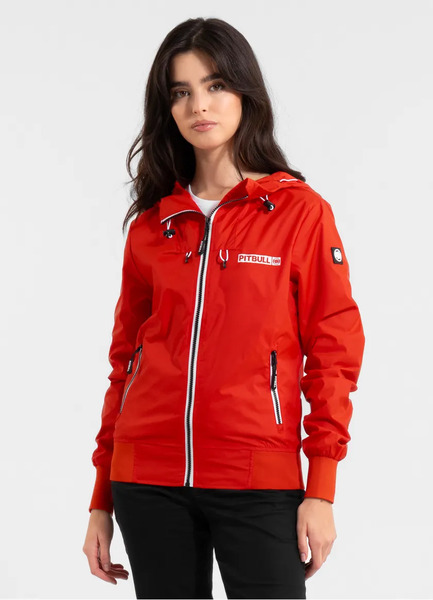 PIT BULL &quot;Aaricia Hilltop&quot; Women&#39;s Spring Jacket - Red