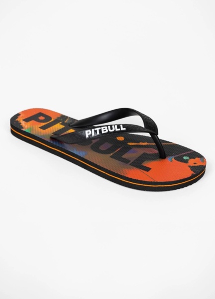 PIT BULL &quot;WATER COLOR&quot; Flip-Flops
