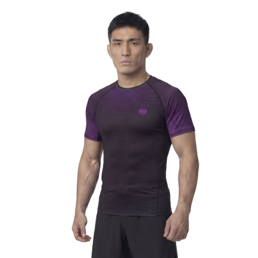 Rashguard PIT BULL "RANKED" - fioletowy