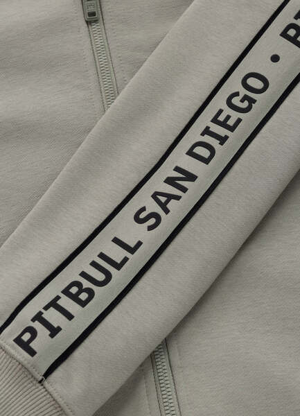 Bluza męska rozpinana PIT BULL "NEXUS" - szałwiowy