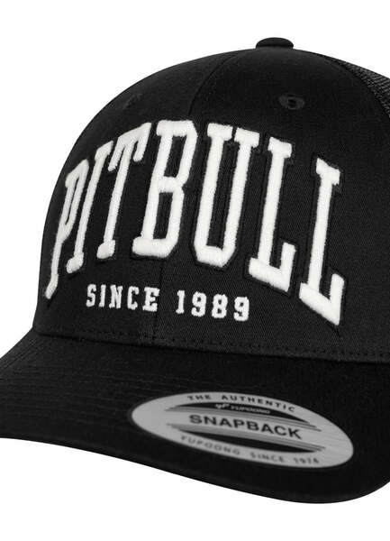Czapka z daszkiem PIT BULL NORTON Snapback - czarny