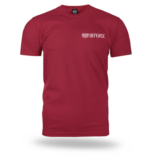 Koszulka T-shirt Dobermans Aggressive "DOBERMAN'S DEFENSE TS422" - czerwona