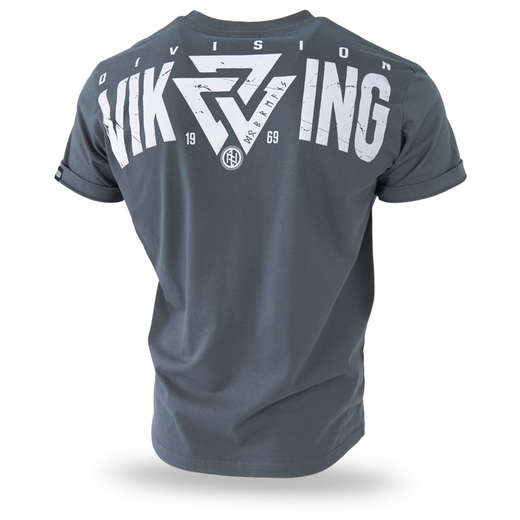 Koszulka T-shirt Dobermans Aggressive "Valknut TS251" - grafitowa