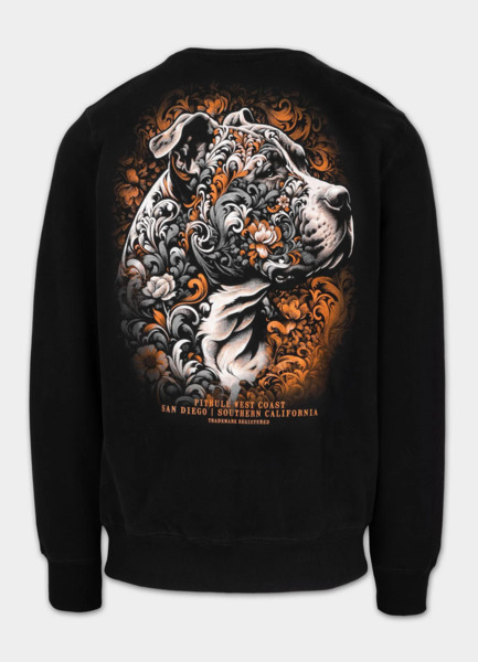 PIT BULL "TATTOO" sweatshirt - black