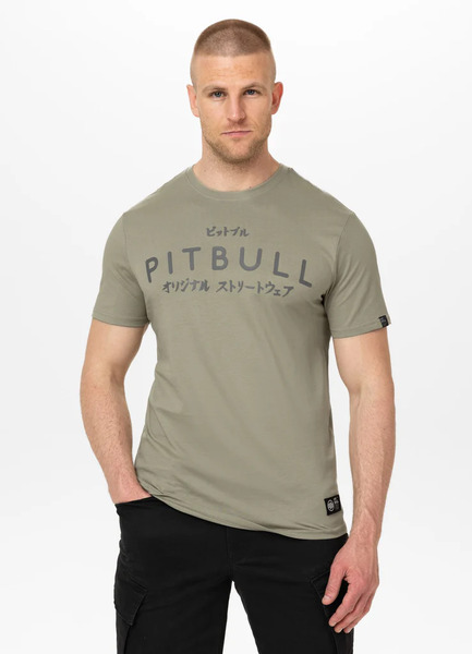 PIT BULL "MT. FUJI" Men's T-Shirt - Khaki