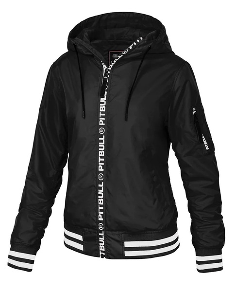 Kurtka damska wiosenna PIT BULL "Overpark" - czarna