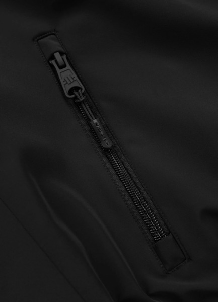 Kurtka zimowa z kapturem PIT BULL "YORK" - czarny