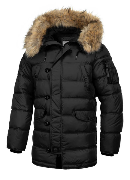 PIT BULL &quot;Kingston II&quot; winter jacket - black