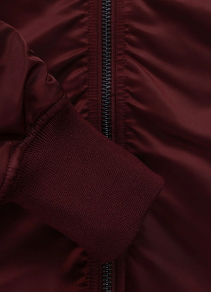 PIT BULL "Encino" winter jacket - burgundy
