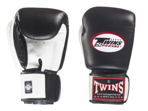 Rękawice bokserskie TWINS SPECIAL BGVL-3T (black/white palm)  "K"