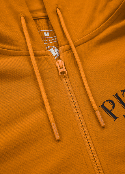 PIT BULL Tricot &quot;San Diego 89&quot; &#39;22 zip up hoodie - honey