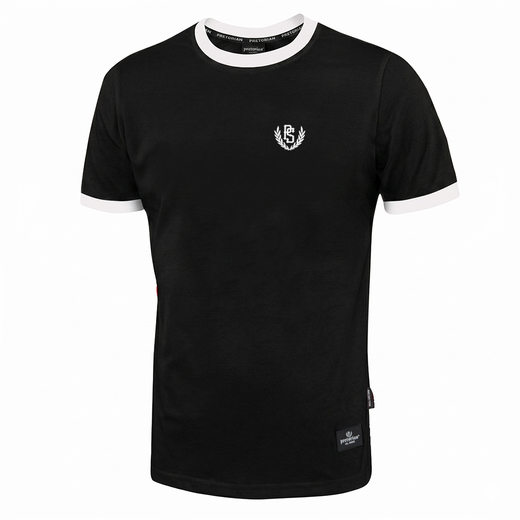 Pretorian Ringer "PS" 3D T-Shirt - Black