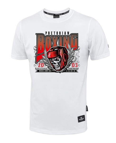Pretorian &quot;Boxing&quot; T-shirt - white