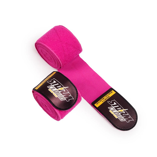 StormCloud HWX-R PREMIUM boxing bandage wraps 4.5 m - pink