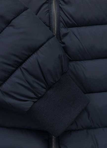 Kurtka zimowa pikowana z kapturem PIT BULL "RUBIO" - granatowy