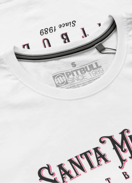 Koszulka damska PIT BULL "SANTA MUERTE ROSE" - biała