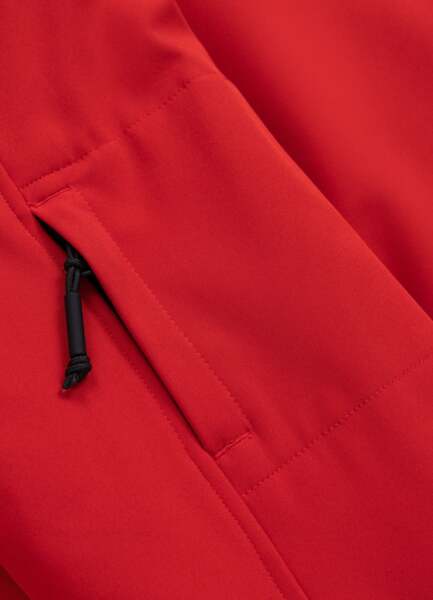 Kurtka softshell PIT BULL "Midway II" - czerwona