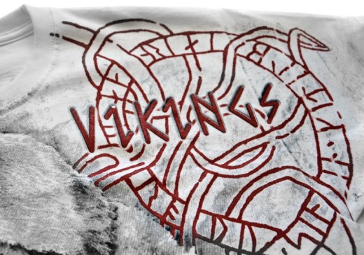 Koszulka "Viking - Valhalla " HD - biała