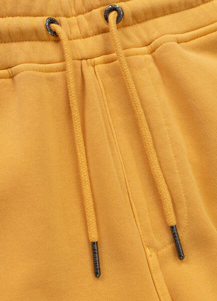 Szorty dresowe męskie WASHED PIT BULL "LANCASTER II" - bordowy