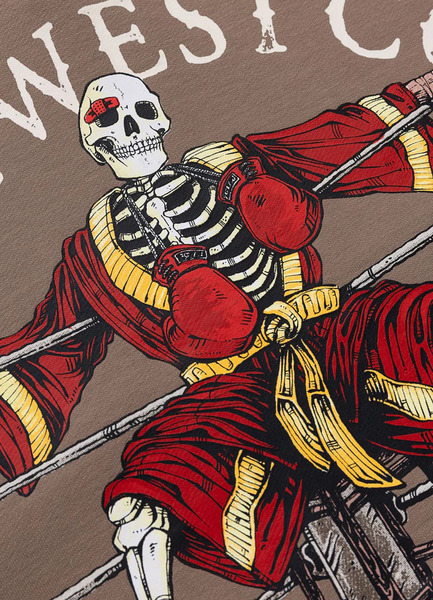 PIT BULL "BLOODLINE II" Zip-Up Hoodie - Brown