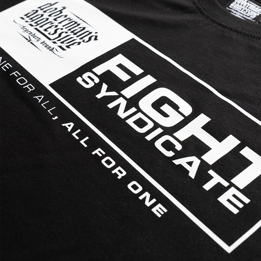 Koszulka T-shirt Dobermans Aggressive "FIGHT SYNDICATE TS420" - czarna