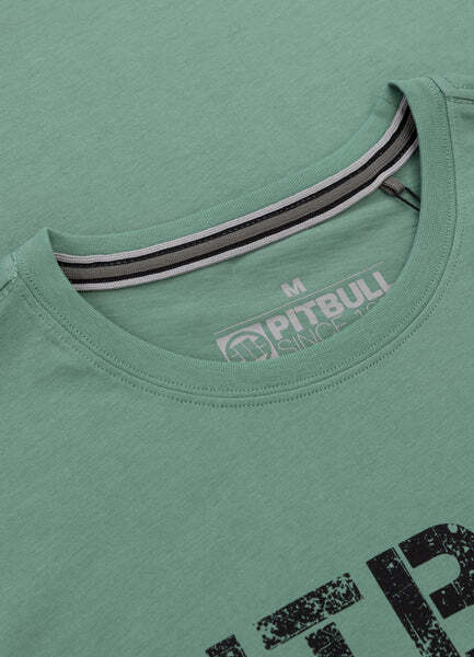 Koszulka męska PIT BULL "DRIVE" - miętowy