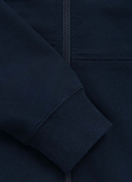 Bluza rozpinana z kapturem PIT BULL "MIDNIGHT" - granatowy