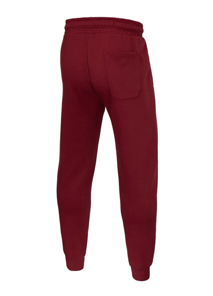 Spodnie dresowe PIT BULL "TERRY EVERTS" - bordowy