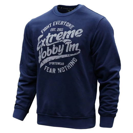 Bluza klasyczna Extreme Hobby "WHEEL"- granatowy