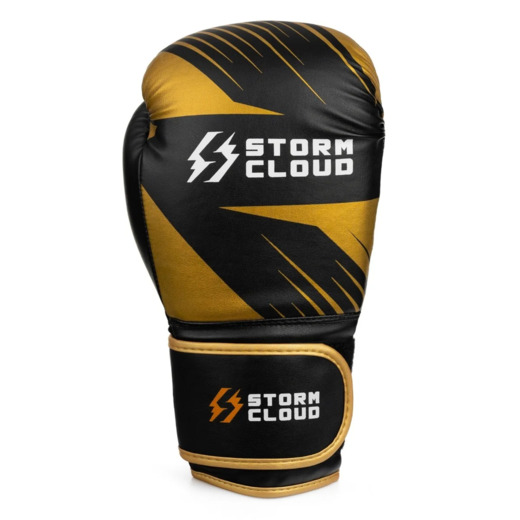 StormCloud "Lynx 2.0" Boxing Gloves - Black and Gold