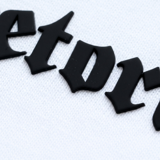 Koszulka Pretorian Ringer "Logo" 3D - biała
