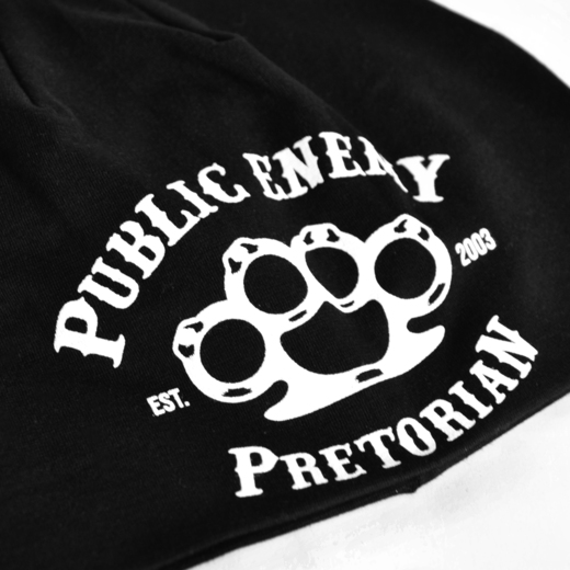 Czapka Pretorian "Public Enemy" - czarna
