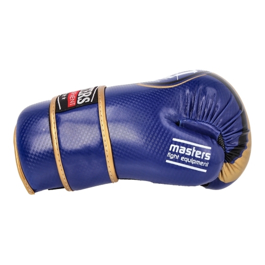  MASTERS Open Gloves &quot;ROSM-MASTERS&quot; (WAKO APPROVED) - Blue