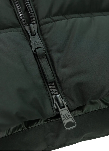 Men&#39;s winter jacket with hood PIT BULL &quot;DUNCAN&quot; - olive