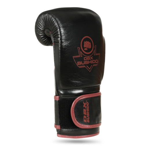 Rękawice bokserskie Bushido wielowarstwowe "ProFighter Bordeaux" - Legacy Series
