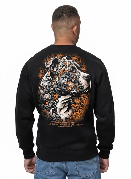 PIT BULL "TATTOO" sweatshirt - black