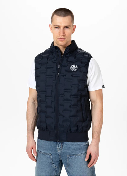 Kamizelka Bezrękawnik PIT BULL "Eclipse" - granatowy