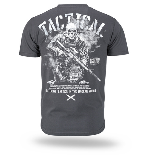 Koszulka T-shirt Dobermans Aggressive "TACTICAL SOLDIER" TS394 - grafitowa