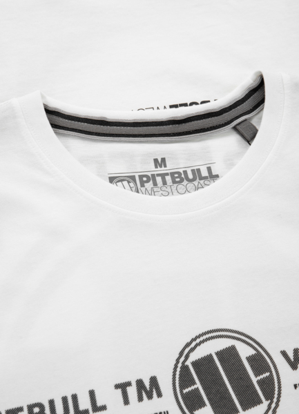 Koszulka PIT BULL "Keep Rolling" - biała