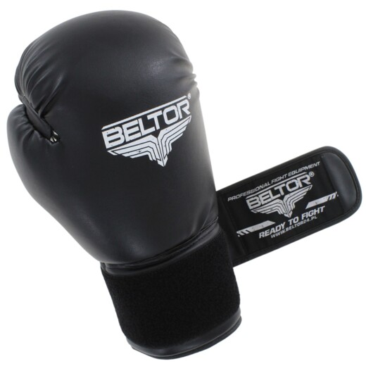 Spartacus Fighter Beltor Boxing Gloves - Black/White