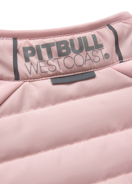 Women&#39;s spring jacket PIT BULL &quot;Pacific&quot; &#39;22 - pink