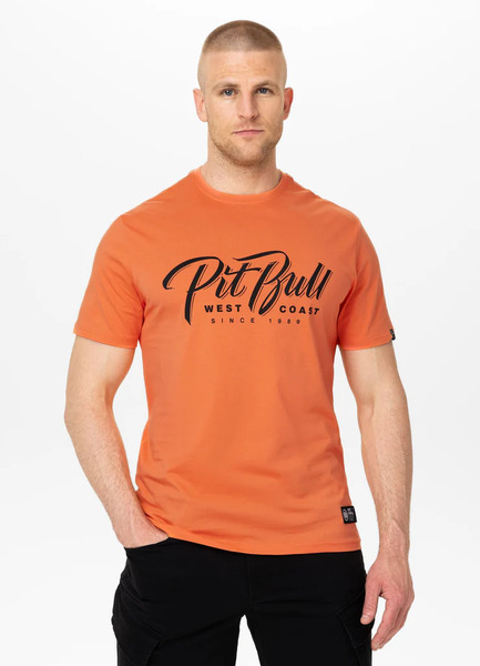 PIT BULL "EL JEFFE" Men's T-Shirt - Orange