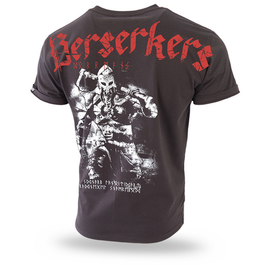 T-shirt Dobermans Aggressive &quot;BERSERKERS&quot; TS127 - brown