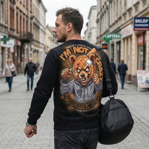Bluza Extreme Adrenaline "I’m Not Crazy"