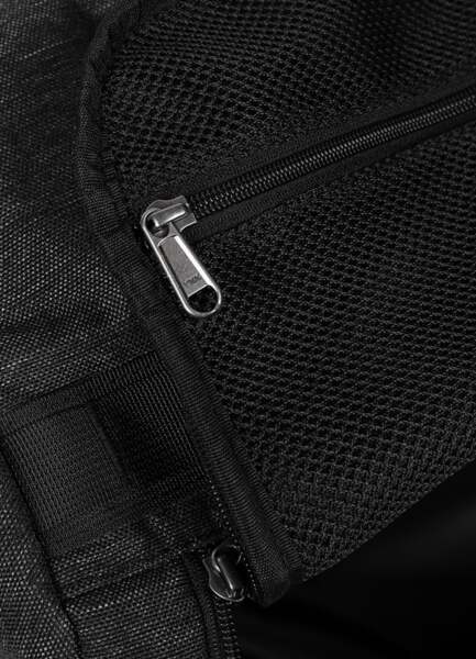 PIT BULL "HORNET" sports bag - dark gray melange